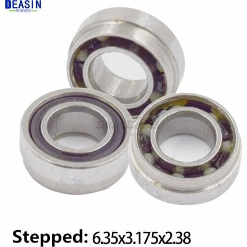 High Quality compatible handpiece bearing dental bearings ceramic balls with dust cover 10pcs stepped bearing