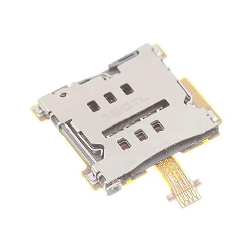 5pcs/lot For HTC ONE Mini M4 SIM Card Slot Tray Holder Reader flex cable replacement parts