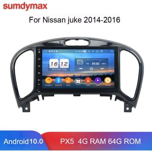 TDA 7851 px5 octa core 4g ram 64g rom special android 10 car dvd player for juke 2014-2016 with gps glonass radio wifi DSP