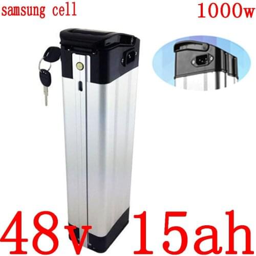 48V 500W 750W 1000W battery pack 48V 9AH 12AH 15AH 18AH Electric Bicycle Battery 48v 15ah Lithium ion Battery use samsung cell