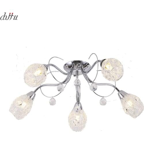 CHJJLL Chrome Chandeliers