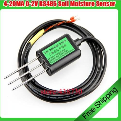RS485 Soil Moisture Sensor 24V Soil Humidity Sensor/ Soil automatic irrigation sensor/4-20MA greenhouse agricultural transmitter