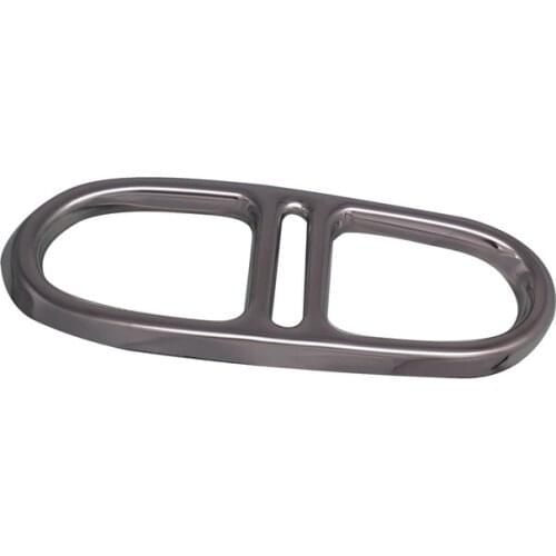 Exhaust Pipe Cover Decoration Stainless Steel Car Decals Accessories for Mercedes-Benz 2020-2021 GLA Clase H247 GLA200 220 250