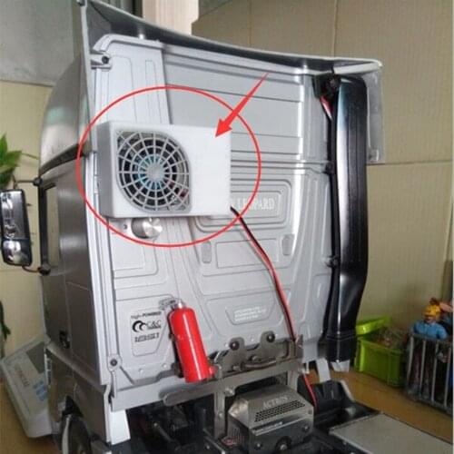 Remote control actros truck decorative air condition model for tamiya 1:14 scale tractor trailer scania R620 beenz 3363 MAN tgx