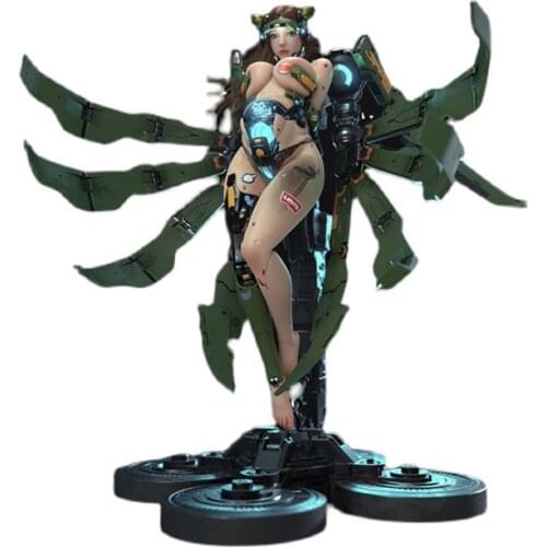 Mechanical Girl Ginny GK Limited Statue Figure