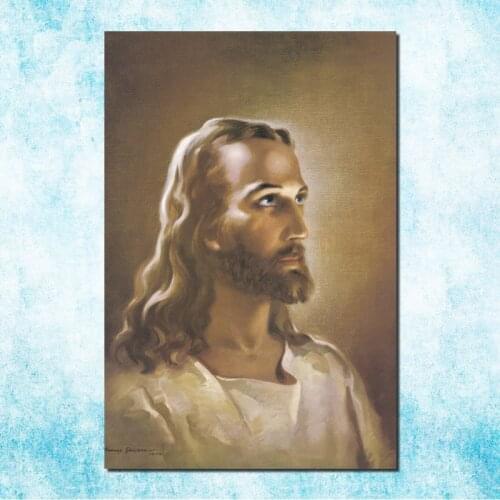 Jesus Christ Motivational Inspirational Art Silk Canvas Poster Print 13x20 24x36 Inches For Living Room Decor-4