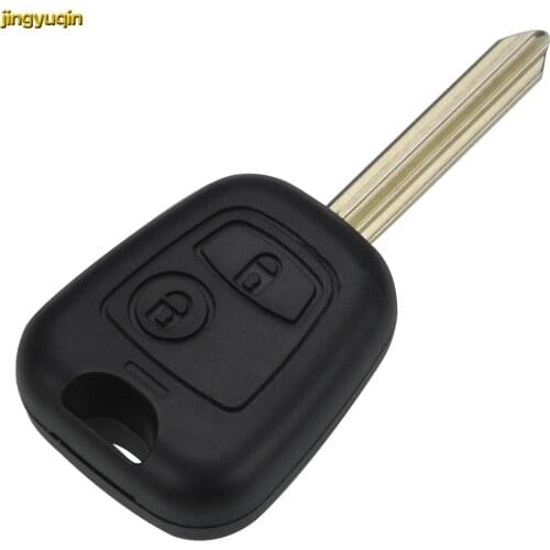 Jingyuqin for Peugeot Partner Expert Boxer SX9 Blade Remote Car Key Shell Case Car-styling