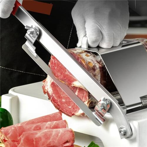 Kitchen Tools Meat Slicing Machine Alloy Stainless Steel Household Manual Thickness Adjustable Meat and Vegetables Slicer Gadget
