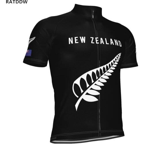 2019 Summer new Zealand Cycling Jersey short sleeve cycling shirt Bike bicycle clothes Clothing Ropa Ciclismo