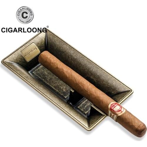 Mini Smoking Metal Pocket Cigar Holder Cigar Ashtray Holds 1 Cigar