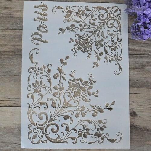 A4 A3 A2 DIY Craft Layering Flower Stencil For Walls Painting Scrapbooking Stamping Stamp Album Decorative Embossing Paper Card