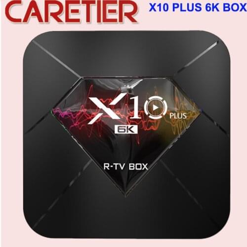 1PC X10 PLUS TV Box Android 9.0 4GB+32GB/64GB Allwinner Quad-Core WiFi 3D Set Top Box