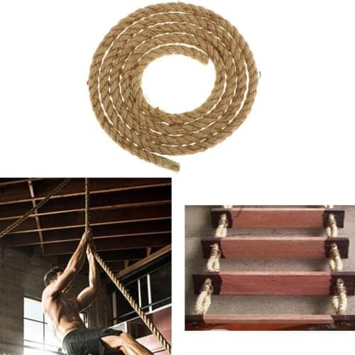 All Purpose 10m Versatile Manila Rope Tan Poly Boat Landscaping φ12mm
