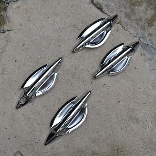 ABS plating Door Handle Bowl Door handle Protective covering Cover Trim for 2011-2016 Hyundai Elantra Avante Car styling