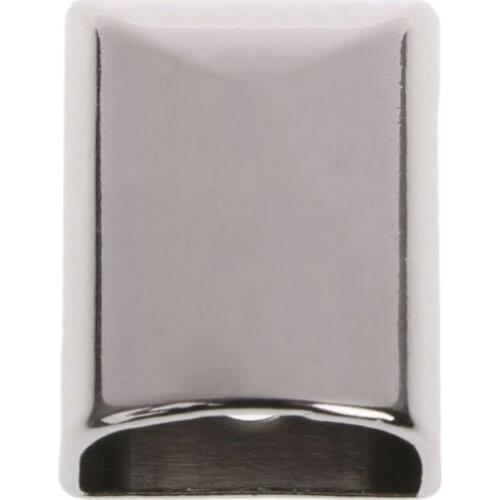 10pcs Leather Craft DIY Metal Zipper Tail Clips Buckle Stop Tail Plug Head Tool Fastener with Screws