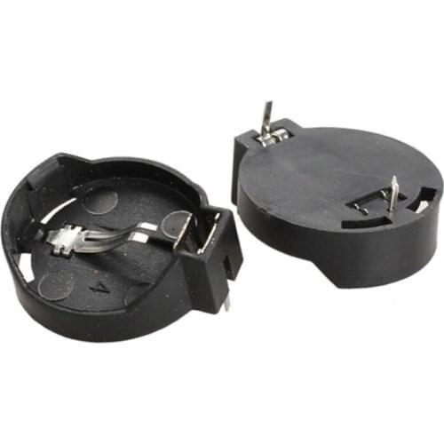 10 Pcs/Set Portable CR2032 CR2025 General Button Battery Clip Holder Box Case DQ-Drop