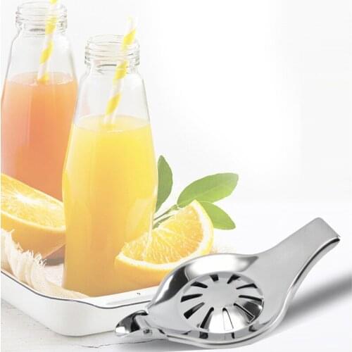 430 Stainless Steel Lemon Juicer Orange Pomegranate Watermelon Kiwi Manual Squeezer Kitchen Fruit And Vegetable Tool Accessories