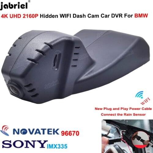 4K 2160P Car Dvr Dash Cam Camera For BMW X6 F16 X5 F15 X4 F26 X3 F25 X1 F48 For BMW 2/3/4/5 Series F45 F32 F33 F36 F10 F34 f20