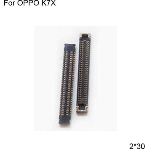 5pcs Dock Connector Micro USB Charging Port FPC connector For OPPO K7X Logic on motherboard mainboard For OPPO K 7X