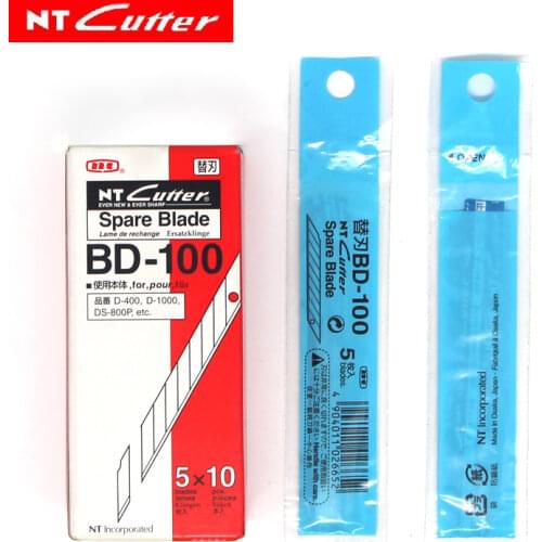 50pcs NT BD-100 Cutter BD-type Spare Blade 5 pcs/bag 10bags/set