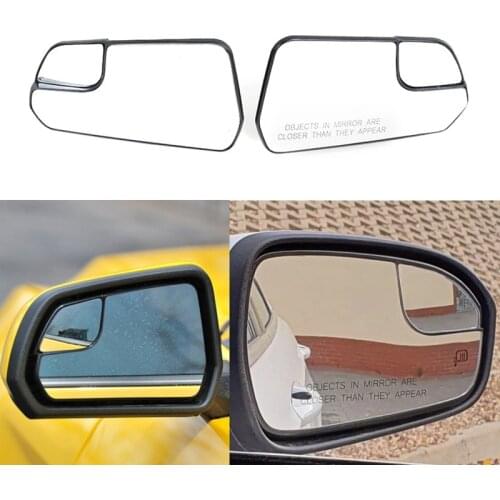 Car Left Right Heated Wing Rear Mirror Glass for Ford Mustang 2015 -2019 FR3Z17K707C FR3Z17K707J