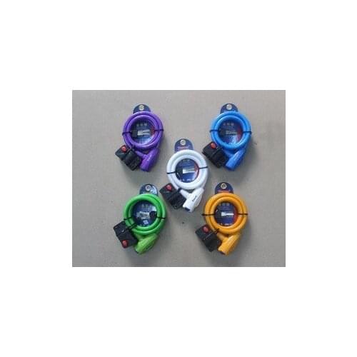 Color lock / mountain bike lock wire lock security ring lock cable lock bicycle lock