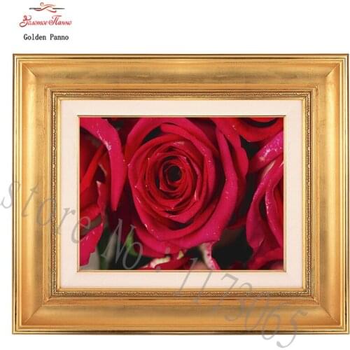 Flower painting counted print on canvas 14CT 11CT DMC Cross Stitch kits Needlework