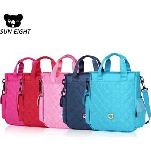 SUN EIGHT Kids Schoolbags Student Study Handbag Primary School Bag Teenagers Shoulder Bags Girls/Boys Books Bag