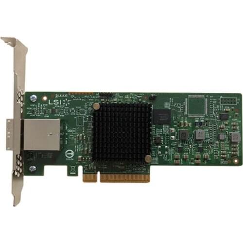 Eastforfuy Avago LSI SAS 9300-8E LSI00343 8 port ext Host Bus Adapter SFF8644 NO cache HBA PCI-E3.0 x8 Controller Card