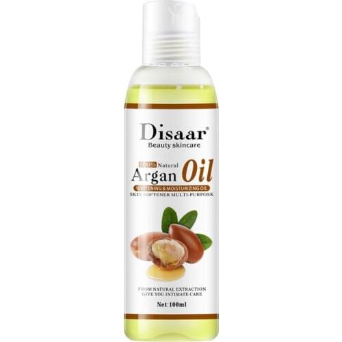 100% Natural Organic Argan Oil Hair Care Moisturizing Oil Control Nourishing Skin Massage Oil Repair Skin Body Oil 100ML