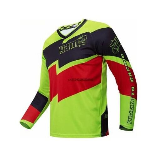 2021 new Motocross Jerseys downhill Moto Jersey DH Off Road Mountain Bike MTB Jersey MX maillot ciclismo