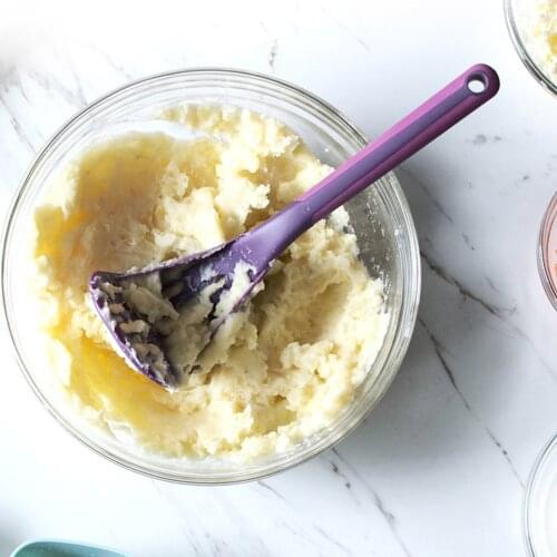 NEW Potato Masher Pp Resin Potato Masher Vegetable Ricer Masher With Non-slip Handle Kitchen Cookware Tool Mud Press