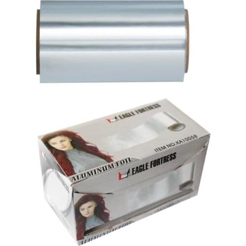 50m*10cm*0.02mm Hair care tin paper dyeing hair care tin paper strip silver tin foil nail removal tin foil paper