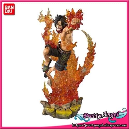 Genuine BANDAI SPIRITS Tamashii Nations Figuarts ZERO ONE PIECE Ace -Whitebeard Pirates 2nd Commander- Collection Figure