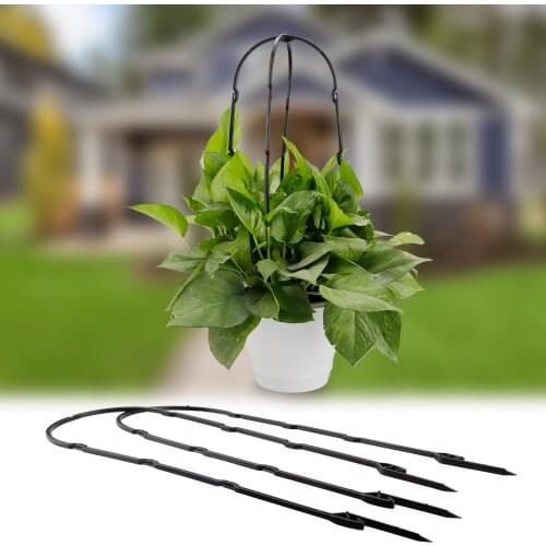 Bamboo Trellis U-Shape Climbing Frame Frames U-shaped Durable Growing Plastic Beans Tomatoes Stand Garden Trees Plant Support