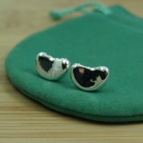 BABYLLNT 925 Silver Stud Earring For Women Fashion Charm Wedding Engagement Party Jewelry Gift