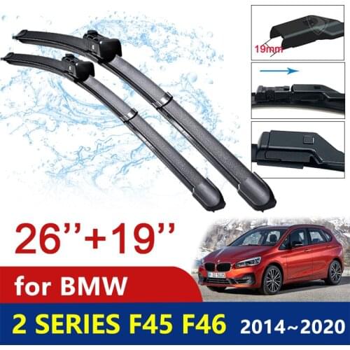 Car Wiper Blades for BMW 2 Series F45 F46 2014~2020 Windscreen Brushes Car Accessories 216i 218i 220i 225i 225xe 216d 218d 220d