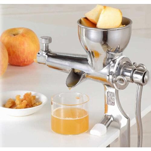 Wheat Grass Juicer Machine Stainless Steel Manual Wheatgrass Juicer Health Vegetables Fruit Orange Juice Extractor Kitchen Tools