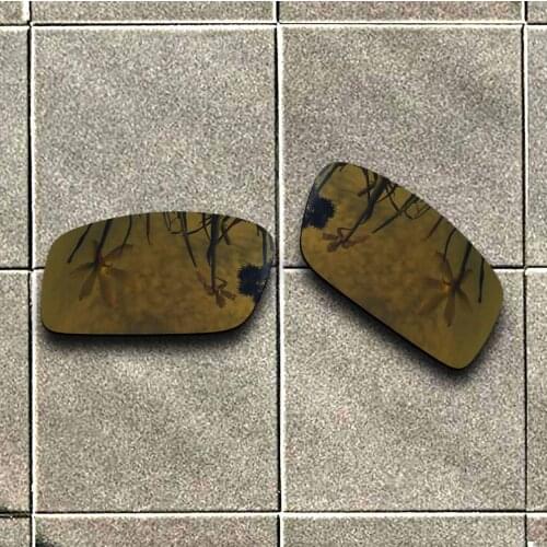 Bronze Gold Polarized Sunglasses Replacement Lens for-Oakley Twitch Frame 100% UV Protection Good Fitness