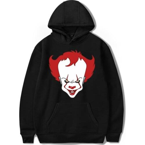 Horror Movie Print Hoodie Casual Sweatshirts Men Women Spring Long Sleeve Casual Plus Size Pullover Crewneck Sweatshirt Harajuku