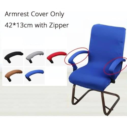 1 Pair Armrest Cover Spandex Stretch Computer Office Chair Armrest Cover Arm Chair Armrest Protector Removable Arm Rest Covering