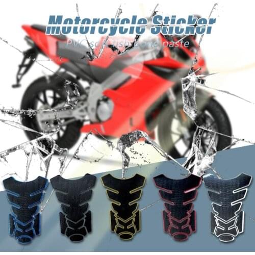 2Pc PVC Motorcycle Fuel Oil Tank Pad PVC Soft Anti-collision Anti-scratch Waterproof Decal Protector Cover Sticker Motor Styling