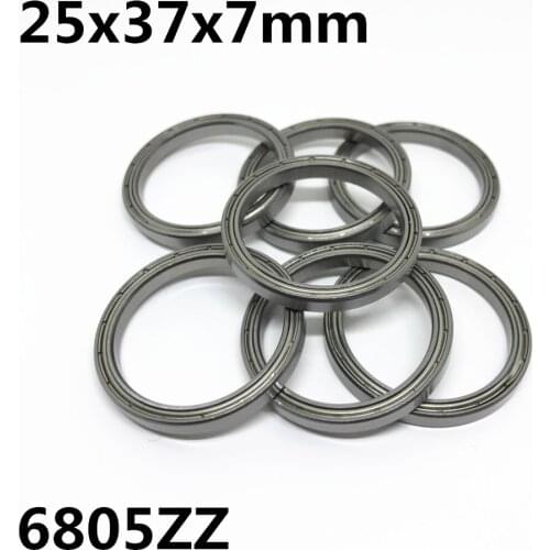 50pcs 6805ZZ 6805-2RS The high quality of ultra-thin deep groove ball bearings 25x37x7 mm 6805Z 6805RS