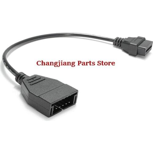 Auto Diagnostic Cable Vehicles autoscanner adapter Newest OBDII OBD 2 Connector Adapter for GM 12 Pin GM12 to 16 Pin