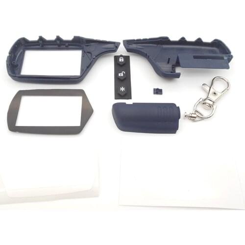 Starline A91 case keychain for starline A91 A61 B9 B6 lcd remote two way car auto alarm free shipping