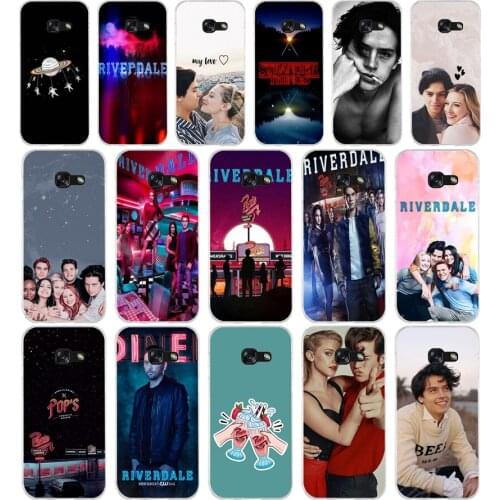 81AA ZX American TV Riverdale cell Soft Silicone Tpu Cover phone Case for Samsung A3 A5 A7 A8 2016 2017 2018 A50