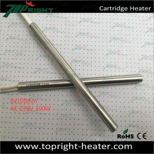Dia. 8mm 230v 300w industrial resiatance cartridge heater