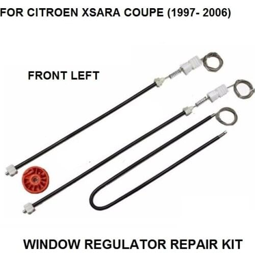 ELECTRIC WINDOW REPAIR CLIP KIT FOR CITROEN XSARA BREAK FACELIFT WINDOW REGULATOR REPAIR KIT FRONT LEFT 1997-2006