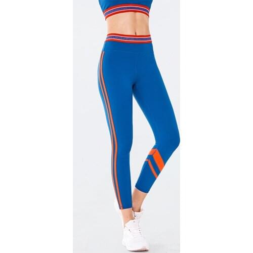 Energy Seamless Yoga Pants Striped Gym Leggings Sport Women Fitness Tights Yoga Sports Leggings Push Up Training Leggings