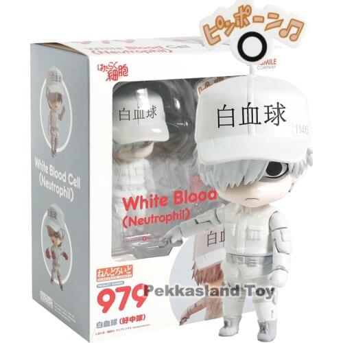 979 Cells at Work White Blood Cell PVC Action Figure Collectible Model Toy